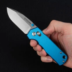 Magnum Rockstub Blue Elox Folding Knife -Campfire Essentials Shop 01SC711.1 30218.1693830650