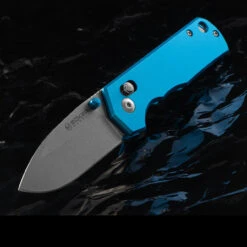 Magnum Rockstub Blue Elox Folding Knife -Campfire Essentials Shop 01SC711.4 69942.1693830650