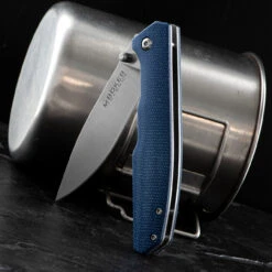 Magnum Deep Blue Canvas Folding Knife -Campfire Essentials Shop 01SC714.4 51374.1693831655