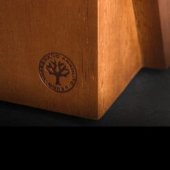 Boker Gusto Wood Knife Block -Campfire Essentials Shop 03BO083det 03353.1614853012