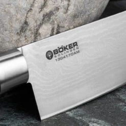 Boker Damascus Black Santoku Fixed Blade -Campfire Essentials Shop 130417DAM.1 34358.1648635321.1280.1280 37487.1648635339