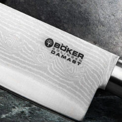 Boker Damascus Black Santoku Fixed Blade -Campfire Essentials Shop 130417DAM.2 43884.1648550588.1280.1280 38688.1648635339