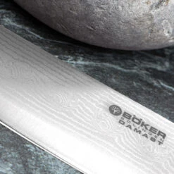Boker Damascus Black Santoku Fixed Blade -Campfire Essentials Shop 130417DAM 97330.1648550588.1280.1280 90513.1648635339