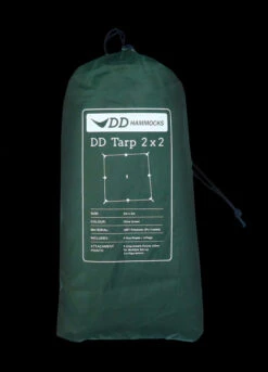 DD Hammocks Tarp 2x2 Olive Green -Campfire Essentials Shop 2x2tarpdet3 07809.1662044753.1280.1280 15088.1662044876