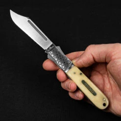 Andre De Villiers Gambler Bone NLA Folding Knife -Campfire Essentials Shop ADV GAMB BONE NLA 18355.1672829801.1280.1280 43451.1672839563