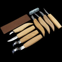 BeaverCraft Wood Carving Set Of 8 -Campfire Essentials Shop BEAVC S0802 60157.1636643058.1280.1280 47384.1637068974