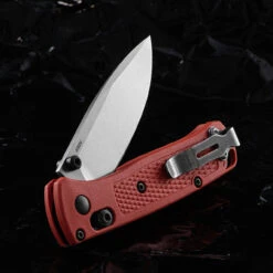 Benchmade 533-04 Mini Bugout Mesa Red Folding Knife -Campfire Essentials Shop BM533 04.2 64950.1690903583