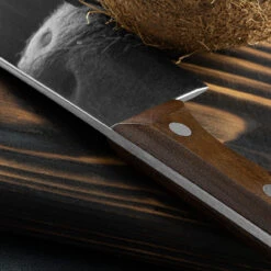 Victorinox Wood Kitchen Cleaver Maple -Campfire Essentials Shop BMC 5400018.2 03544.1667581199