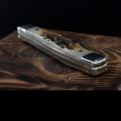 Case Stockman Amber Bone Carbon -Campfire Essentials Shop CA079det3 16861.1657885917