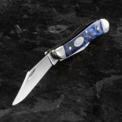 Case Peanut Blue Pearl Folding Knife -Campfire Essentials Shop CA23446.4 70870.1688044600