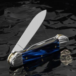 Case Canoe Blue Pearl Kirinite Folding Knife 9 Case Canoe Blue Pearl Kirinite Folding Knife -Campfire Essentials Shop CA23447.2 27692.1694519717.1280.1280 69426.1694527413