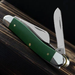 Case Stockman Green Folding Knife -Campfire Essentials Shop CA53392.2 79016.1688045352