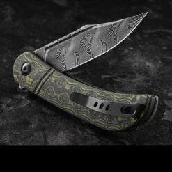 Civivi Appalachian Drifter Slip Joint Damascus -Campfire Essentials Shop CIVC2015DS3.2 14926.1683033799