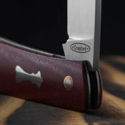 Chris Crawford Custom EDC-B Slipjoint Red -Campfire Essentials Shop CUS BS23 23det2 09612.1687954440.1280.1280 57021.1687963448