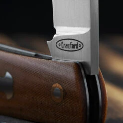 Chris Crawford Custom EDC-B Slipjoint Brown -Campfire Essentials Shop CUS BS23 24det2 70263.1687955342.1280.1280 48937.1687963502