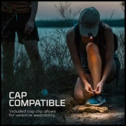 Nebo Mycro 400 Headlamp & Cap Light -Campfire Essentials Shop DALE NB7003det3 82897.1636377184