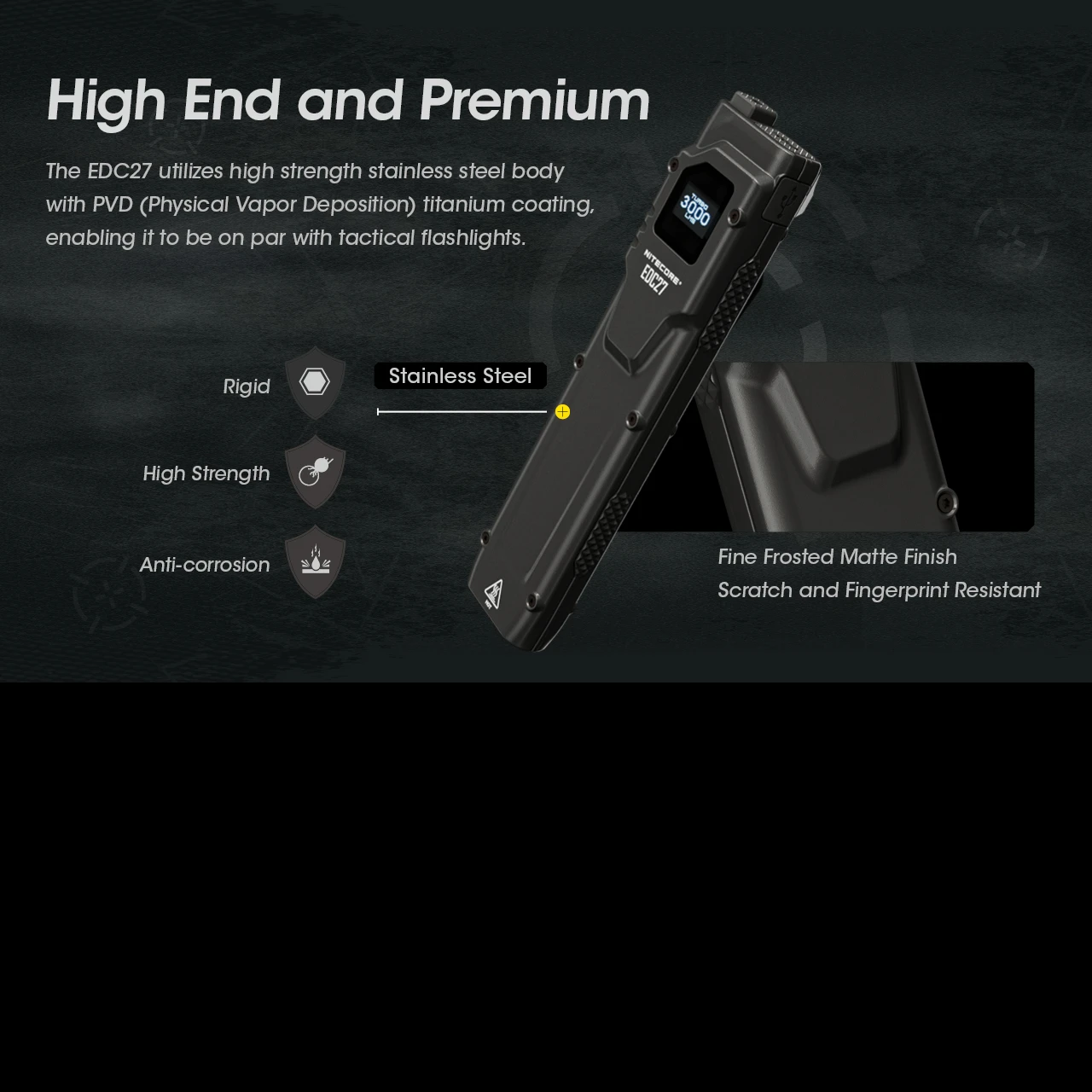 Nitecore EDC27 Flashlight 12 Nitecore EDC27 Flashlight - Image 12