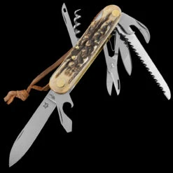 Fox Multipurpose Pocket Knife Stag 8 -Campfire Essentials Shop FOX 226 8 SCE04 69197.1678276553