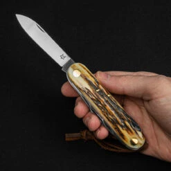 Fox Multipurpose Pocket Knife Stag 7 -Campfire Essentials Shop FOX 2267 SCE.1 61935.1678276057