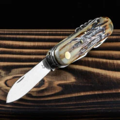 Fox Multipurpose Pocket Knife Stag 7 -Campfire Essentials Shop FOX 2267 SCE.3 46285.1678276057
