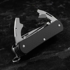 Fox Vulpis 5 Carbon Fibre Penknife -Campfire Essentials Shop FOX FX VP130 SF5CF.4 71085.1688656809