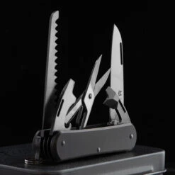 Fox Vulpis 5 Titanium Penknife -Campfire Essentials Shop FOX FX VP130 SF5TIdet3 25452.1686654411.1280.1280 87663.1686746620