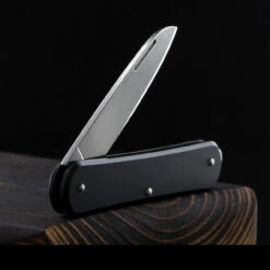 Fox Vulpis 1 Aluminium Penknife -Campfire Essentials Shop FOX FX VP130BK4det6 51331.1686582623