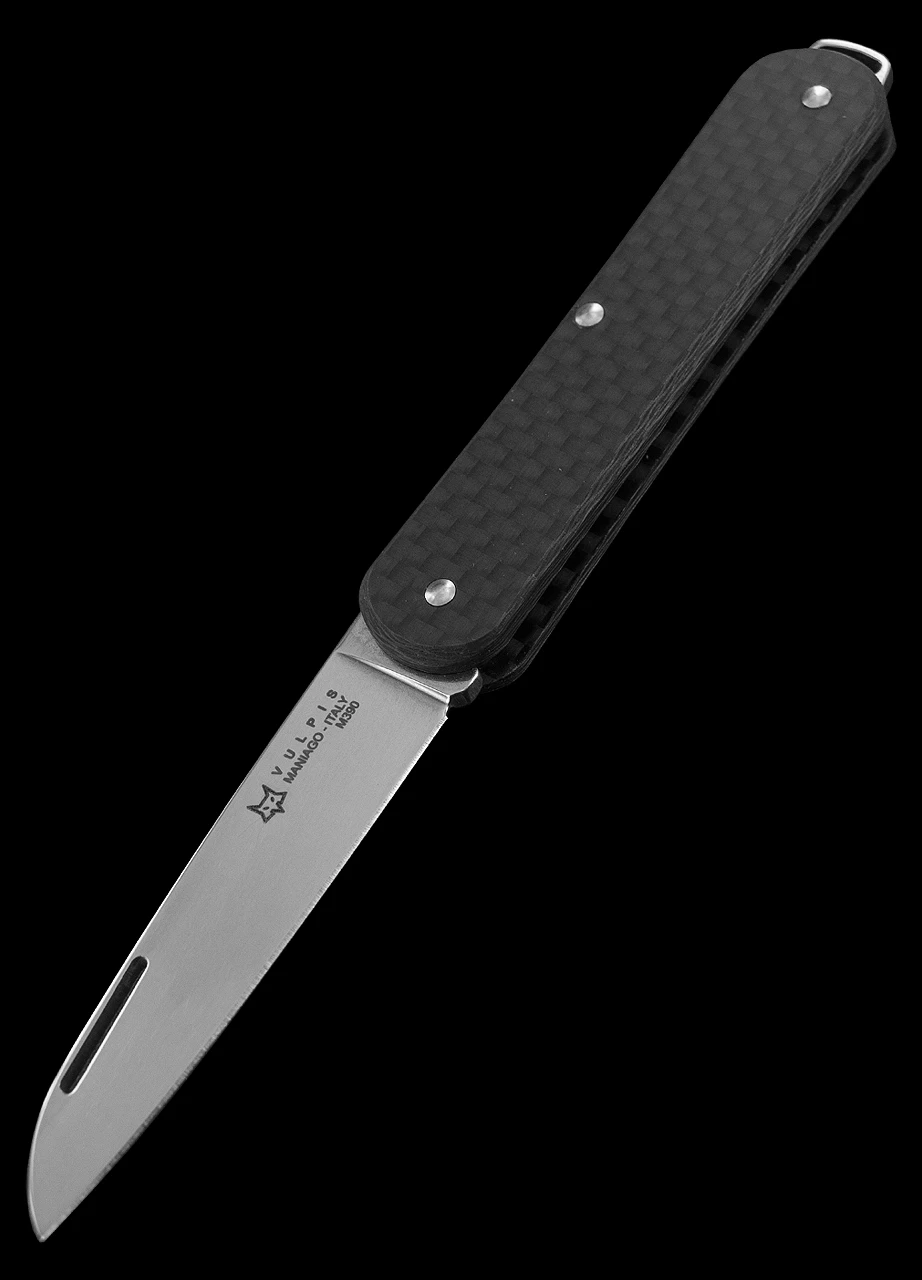 Fox Vulpis 1 Carbon Fibre Penknife 2 Fox Vulpis 1 Carbon Fibre Penknife - Image 2