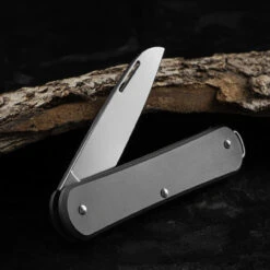 Fox Vulpis 1 Titanium Penknife -Campfire Essentials Shop FOX FX VP130TI.1 36894.1688745624