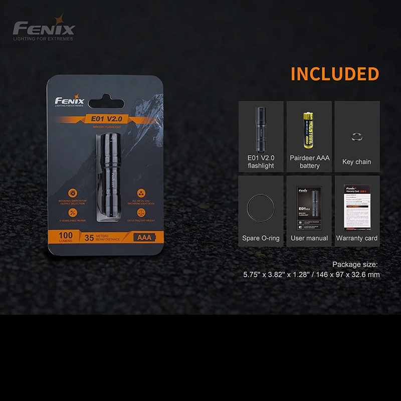 Fenix E01 V2.0 1 Fenix E01 V2.0