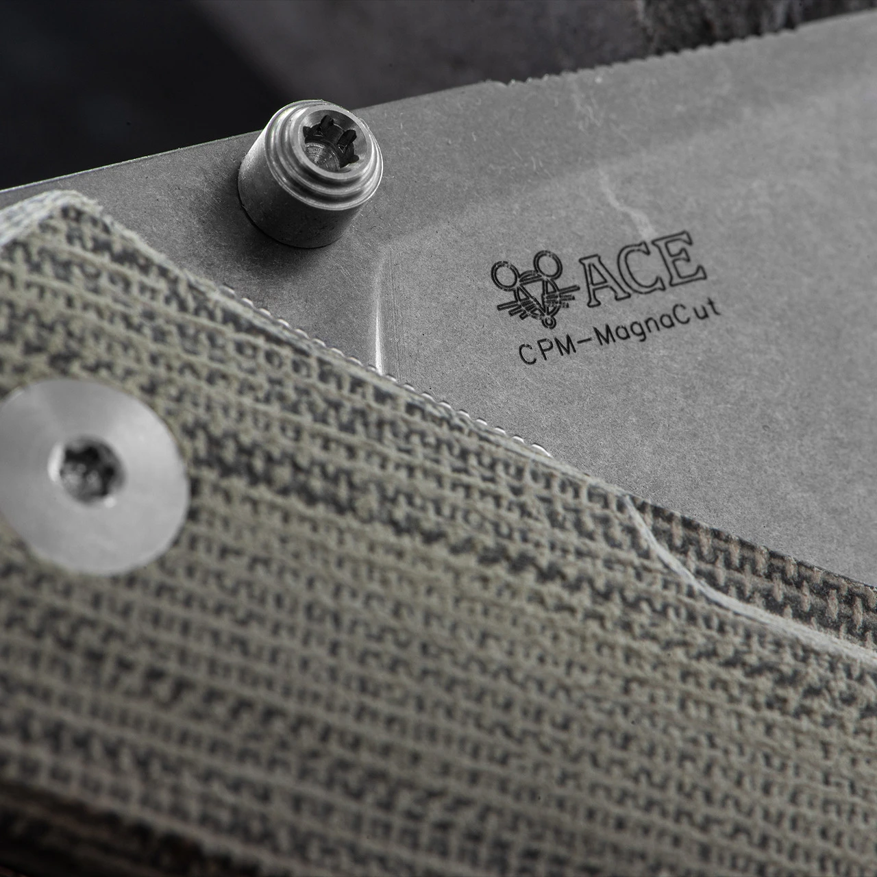 Giant Mouse ACE Iona V2 Micarta Folding Knife 6 Giant Mouse ACE Iona V2 Micarta Folding Knife - Image 6