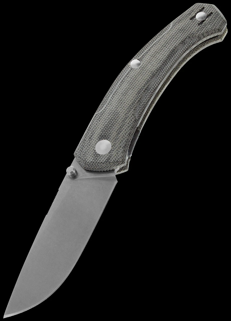 Giant Mouse ACE Iona V2 Micarta Folding Knife 5 Giant Mouse ACE Iona V2 Micarta Folding Knife - Image 5
