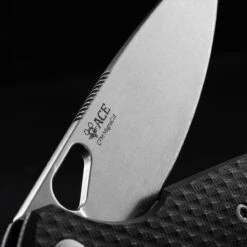 GiantMouse ACE REO Black G10 Folding Knife -Campfire Essentials Shop GM REO BLK G10.5 10473.1690384672