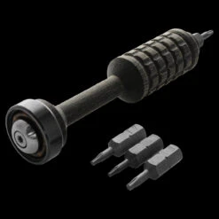 JWK V3 Precision Driver Micarta -Campfire Essentials Shop JWK V3 PD MIC BLK2 12633.1690284065