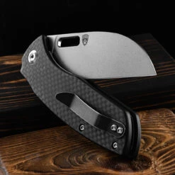 Kansept Convict Carbon Fibre Folding Knife -Campfire Essentials Shop KA T1023A2.2 32834.1686305362.1280.1280 08750.1686667314