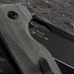Kizer Bugai Micarta Black Folding Knife -Campfire Essentials Shop KIV3627A1.2 11815.1686756185.1280.1280 35316.1686756249