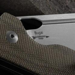 Kizer Bugai Micarta Folding Knife -Campfire Essentials Shop KIV3627C1.1 57333.1686757349