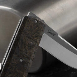 Maserin Silver 410 Fat Carbon "Gold Dark Matter" Folding Knife -Campfire Essentials Shop MAS410 G.3 07583.1688743291.1280.1280 65206.1689085522