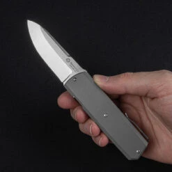 Maserin Silver 410 Titanium Folding Knife -Campfire Essentials Shop MAS410 T 93717.1688743204.1280.1280 54365.1689085761