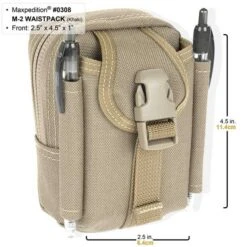 Maxpedition M-2 Waistpack -Campfire Essentials Shop MAXP 308det5 63817.1587387529