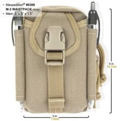 Maxpedition M-2 Waistpack -Campfire Essentials Shop MAXP 308det6 81914.1587387528