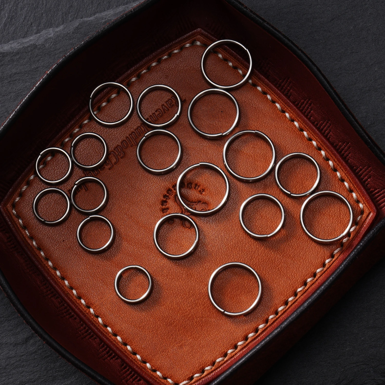 MecArmy CH8 Titanium Split Rings 3 MecArmy CH8 Titanium Split Rings - Image 3