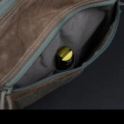 Magforce Gemini Sling Bag Waxed Canvas -Campfire Essentials Shop MF W0498 BRdet6 67143.1689846939.1280.1280 76631.1689945486