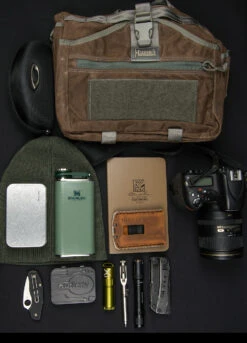 Magforce Gemini Sling Bag Waxed Canvas -Campfire Essentials Shop MF W0498 BRdet7 92895.1689846938.1280.1280 94253.1689945483