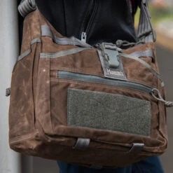 Magforce Gemini Sling Bag Waxed Canvas -Campfire Essentials Shop MF W0498 BRoutdoor4 76616.1689678068.1280.1280 09105.1689945483