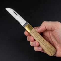 Michael May Lambsfoot Oak Folding Knife -Campfire Essentials Shop MMK 0005.1 59735.1696517229.1280.1280 65460.1696850397