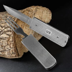 Marbles G.I. Knife And Fork Combo -Campfire Essentials Shop MR652 52074.1679585147