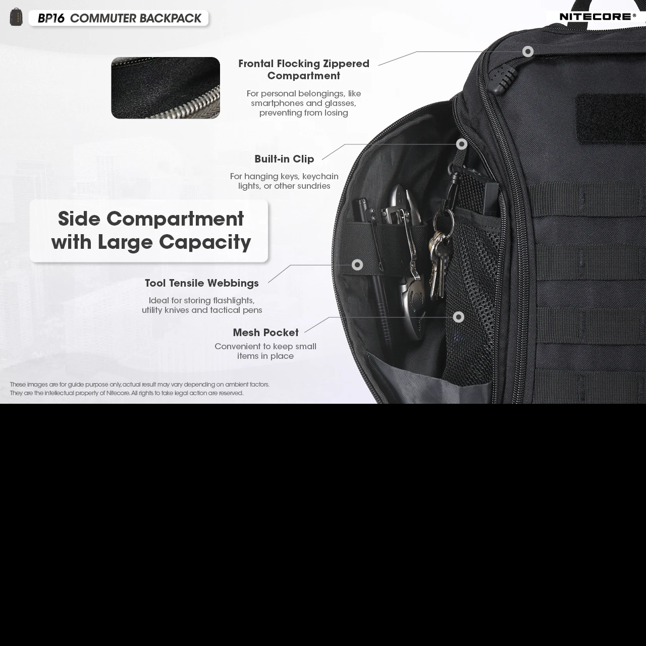 Nitecore BP16 Backpack 5 Nitecore BP16 Backpack - Image 5