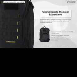 Nitecore BP16 Backpack 14 Nitecore BP16 Backpack -Campfire Essentials Shop NITECORE BP16det11 70655.1642678725