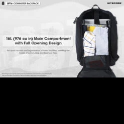 Nitecore BP16 Backpack 20 Nitecore BP16 Backpack -Campfire Essentials Shop NITECORE BP16det7 79796.1642678725